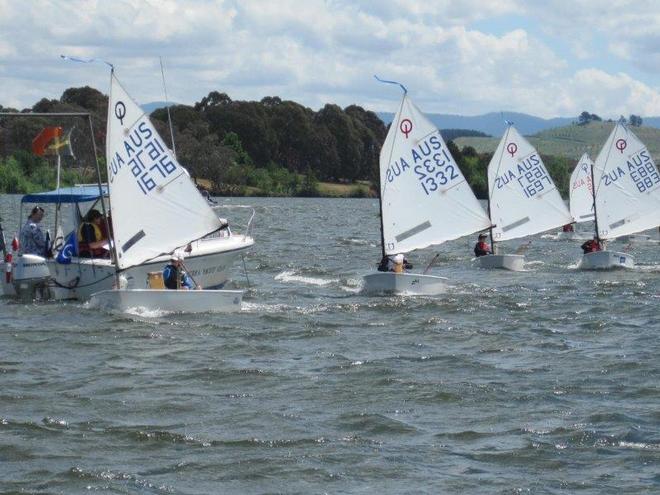 Intermediate Fleet Winner Stella Hurley - Capital Insurance Brokers ACT Optimist Championships Day 2 © Matt Owen